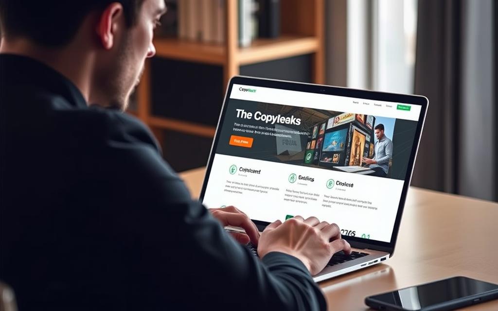 Copyleaks AI detector