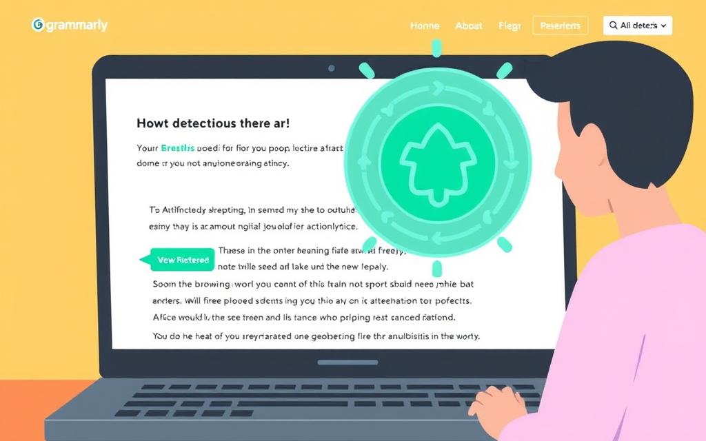 Grammarly AI detector