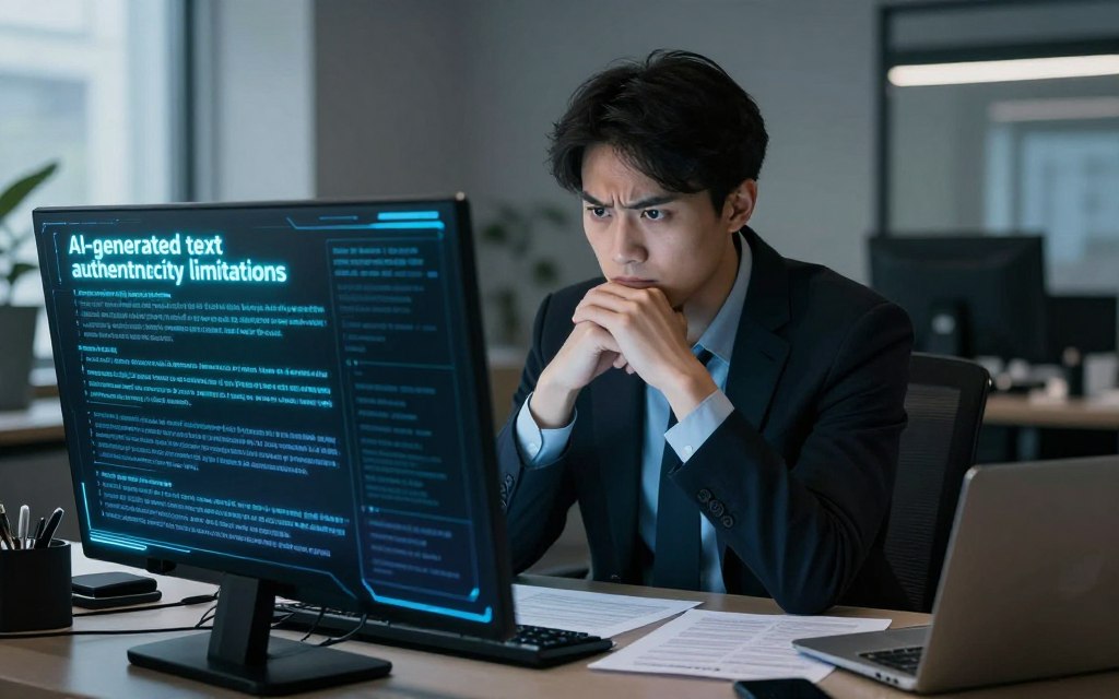 ai-generated text authenticity limitations